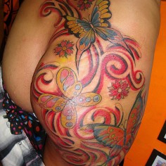 buttocks anus tattoo 20