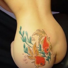 buttocks anus tattoo 8