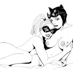 Hot pics of nude Catwoman  