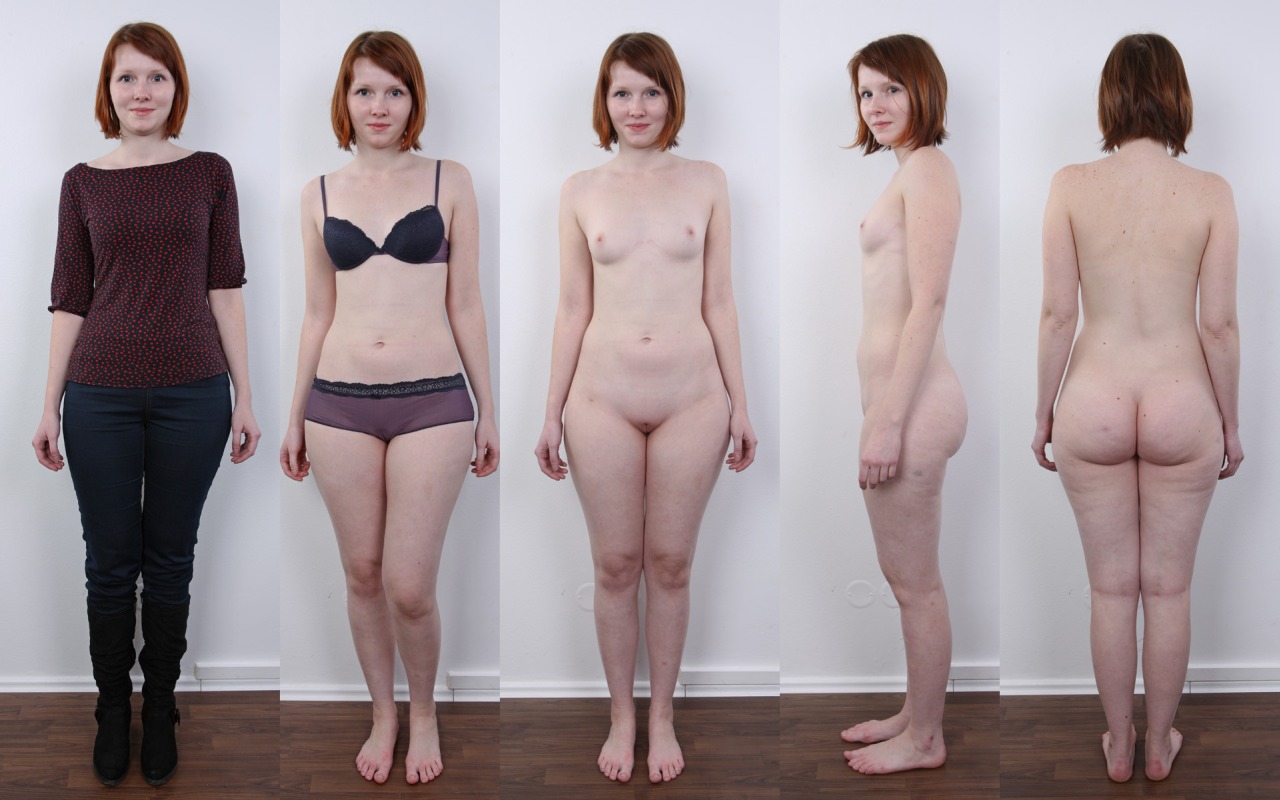 Women clothed then Naked